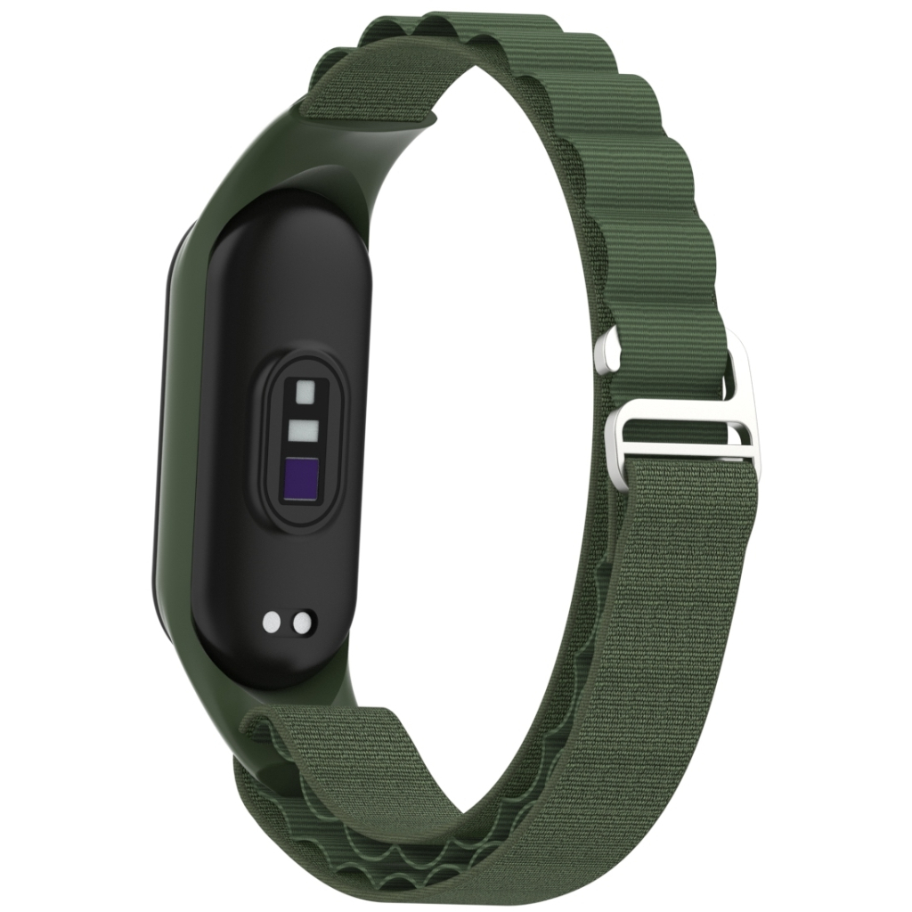 Ремінець до фітнес браслета Armorstandart AlpinaStyle Band для Xiaomi Mi Band 7/6/5/4 Green (ARM64988)