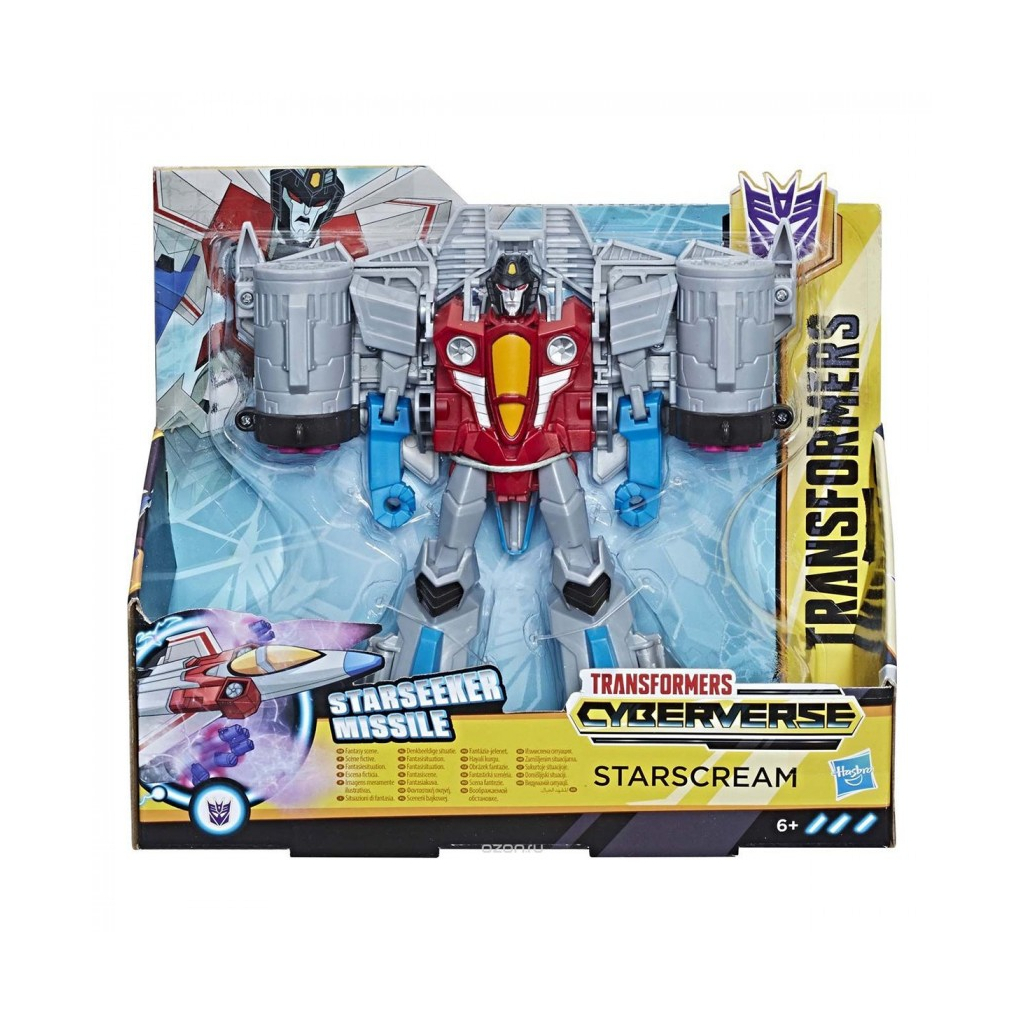 Трансформер Hasbro Transformers Cyberverse Старскрим 19 см (6333778)