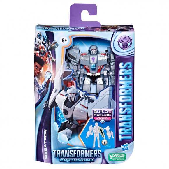 Трансформер Hasbro Transformers EarthSpark Deluxe Мегатрон (F6231_F6733)