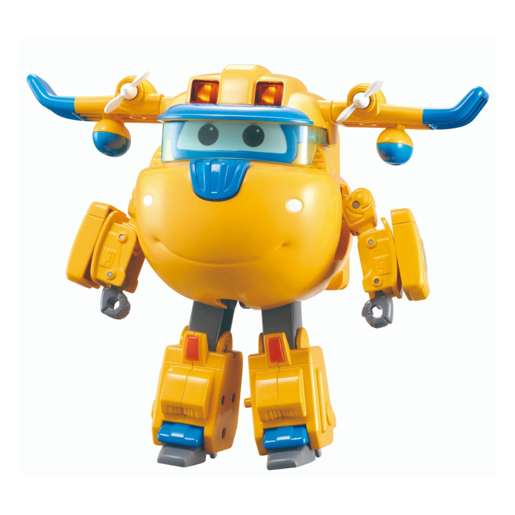 Трансформер Super Wings Supercharge Lights&Sounds Donnie, Донні, світло, звук (EU740432)