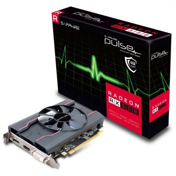 Відеокарта Sapphire Radeon RX 550 4096Mb PULSE (11268-01-20G)