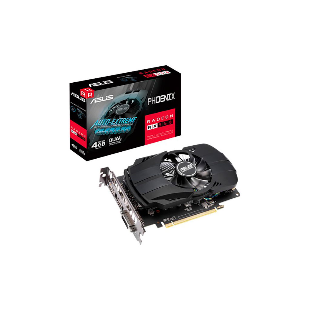 Відеокарта Radeon RX 550 4096Mb ASUS (PH-RX550-4G-EVO)