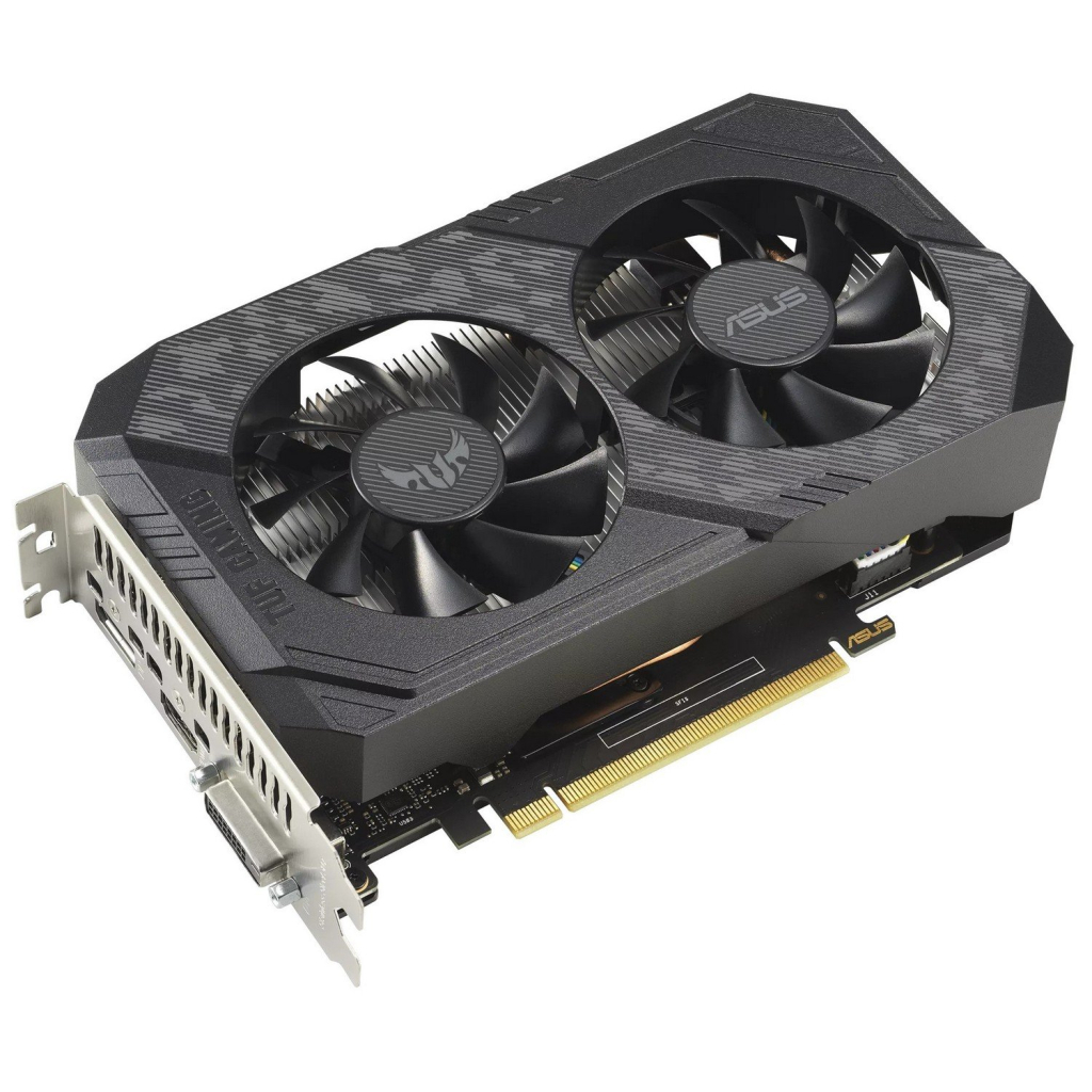 Відеокарта ASUS GeForce GTX1650 4096Mb TUF OC D6 P V2 GAMING (TUF-GTX1650-O4GD6-P-V2-GAMING)