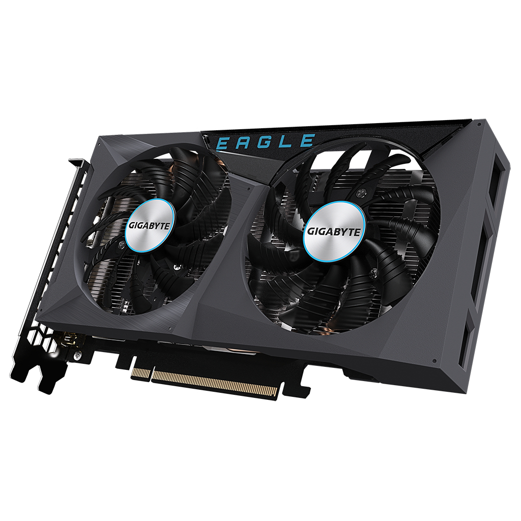 Відеокарта GIGABYTE GeForce RTX3050 8Gb EAGLE (GV-N3050EAGLE-8GD)