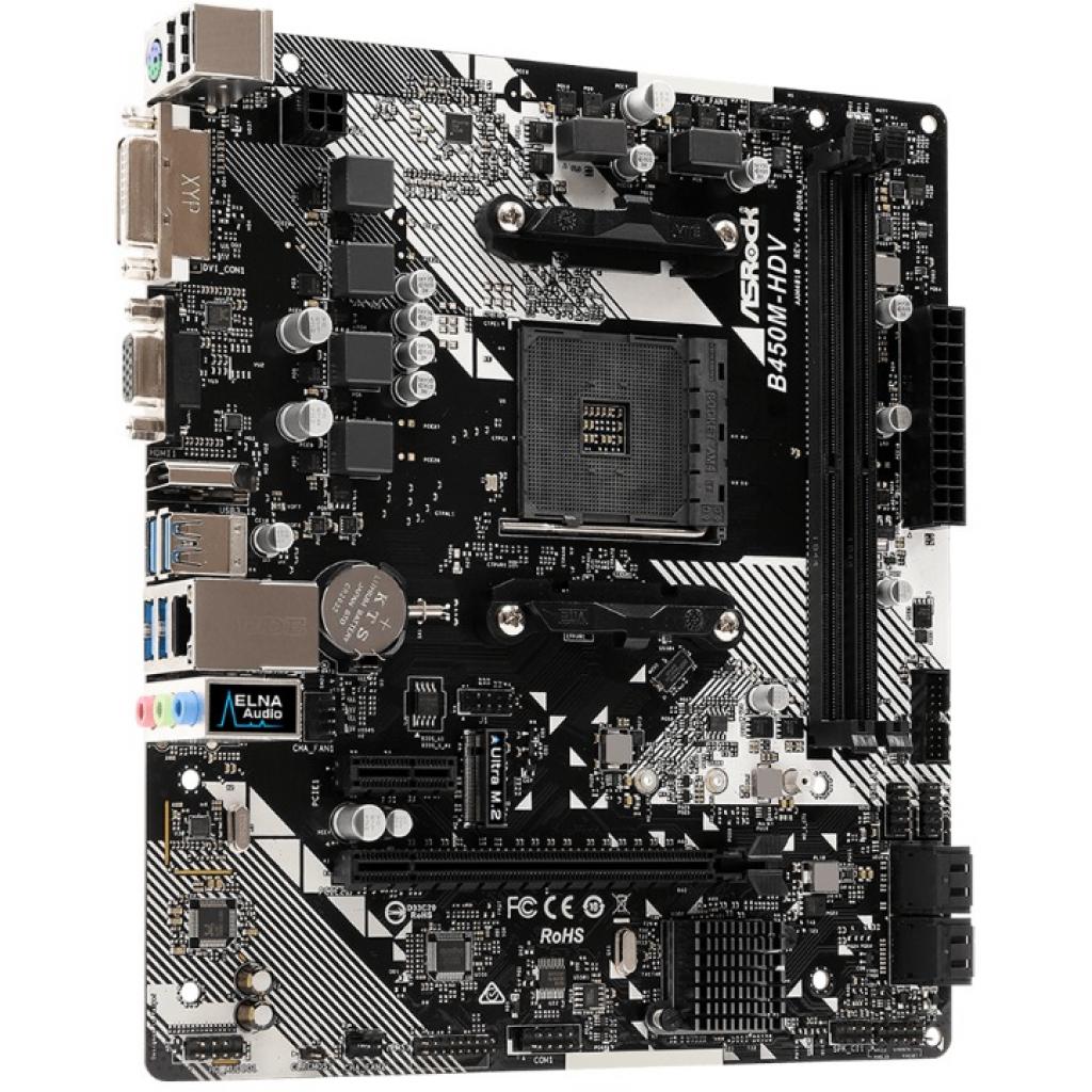 Материнська плата ASRock B450M-HDV R4.0