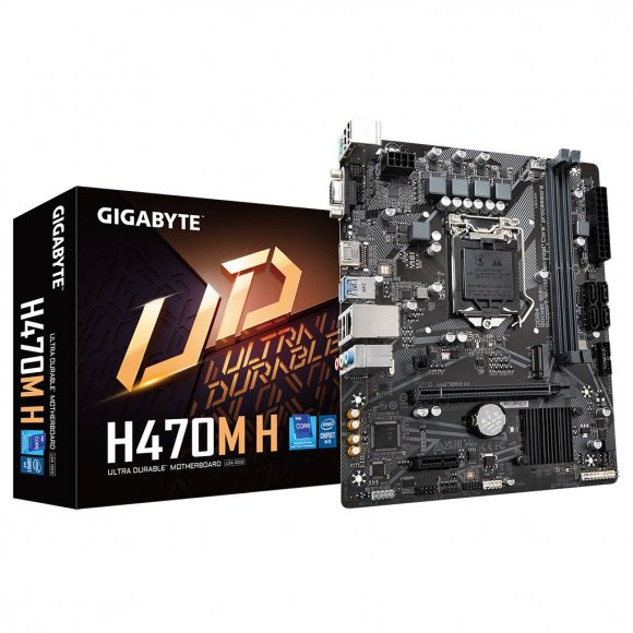 Материнська плата GIGABYTE H470M H