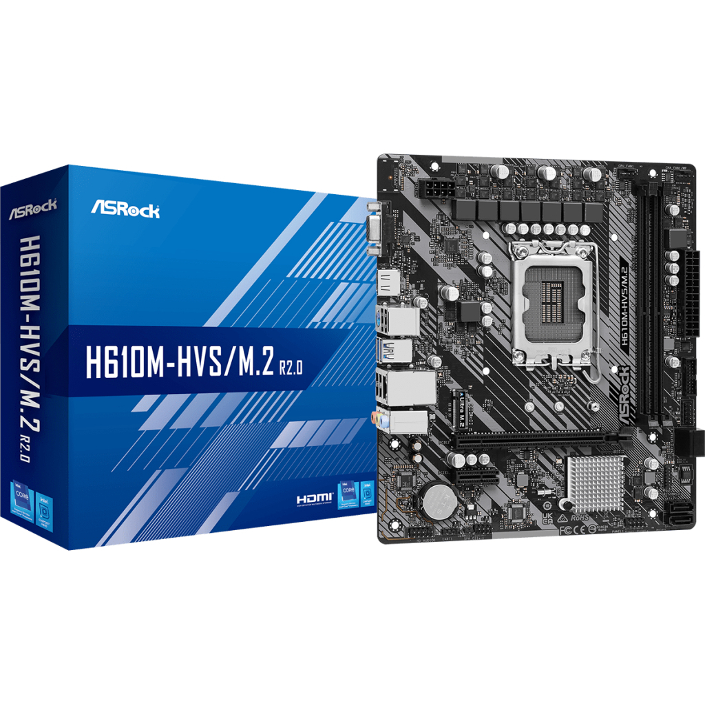 Материнська плата ASRock H610M-HVS/M.2 R2.0