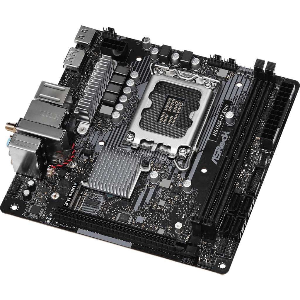 Материнська плата ASRock H610M-ITX/AC