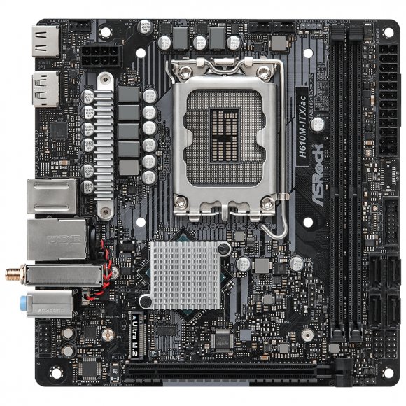 Материнська плата ASRock H610M-ITX/AC