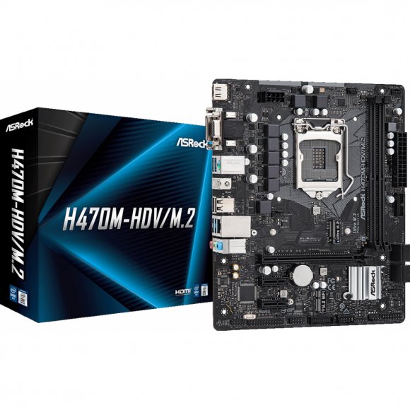 Материнська плата ASRock H470M-HDV/M.2