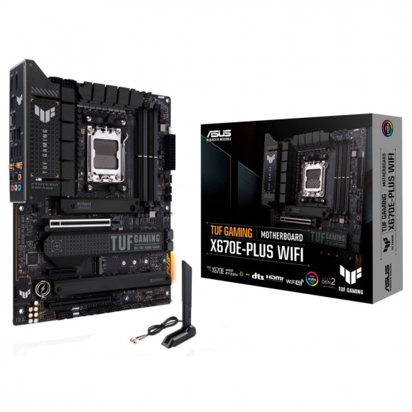 Материнська плата ASUS TUF GAMING X670E-PLUS WIFI