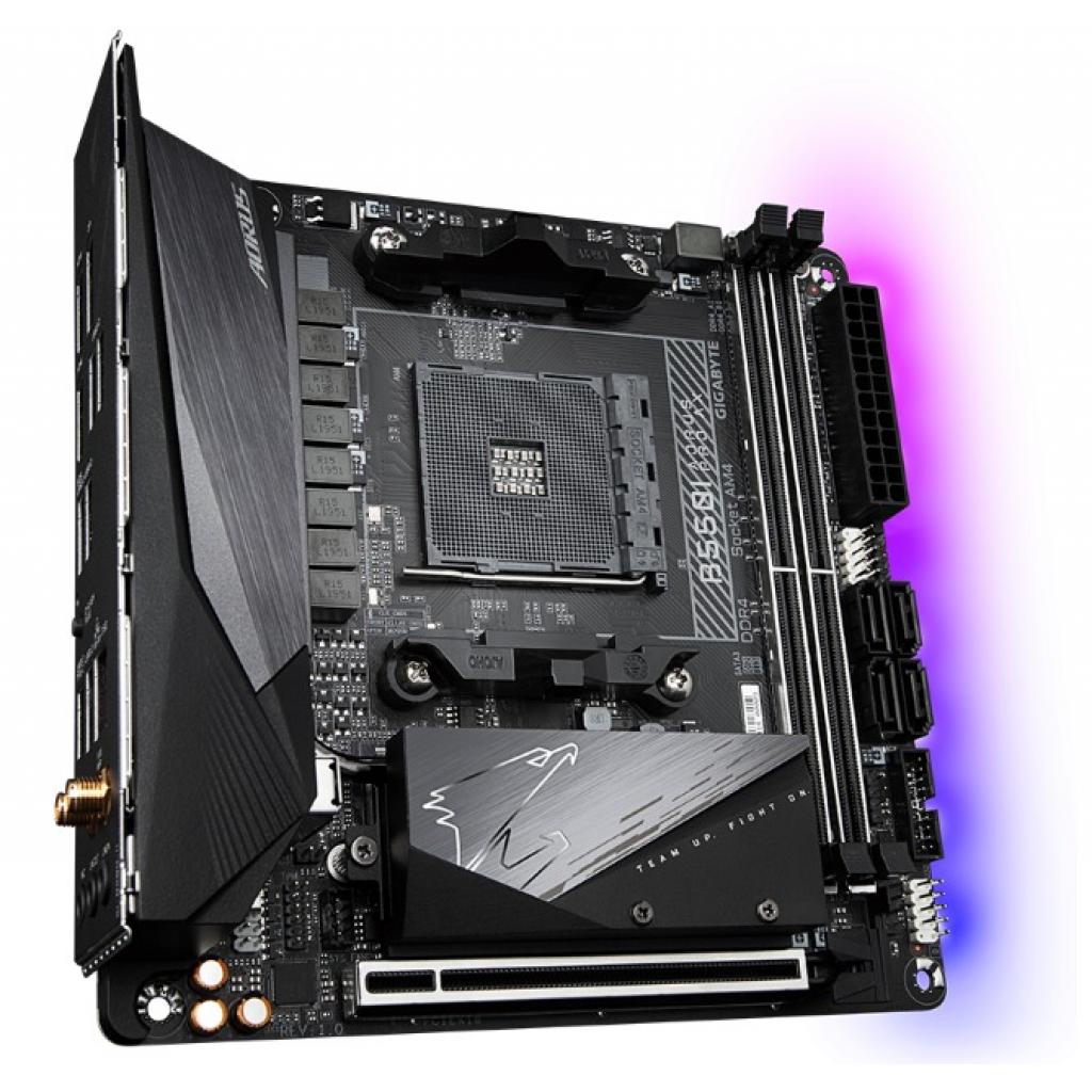 Материнська плата GIGABYTE B550I AORUS PRO AX