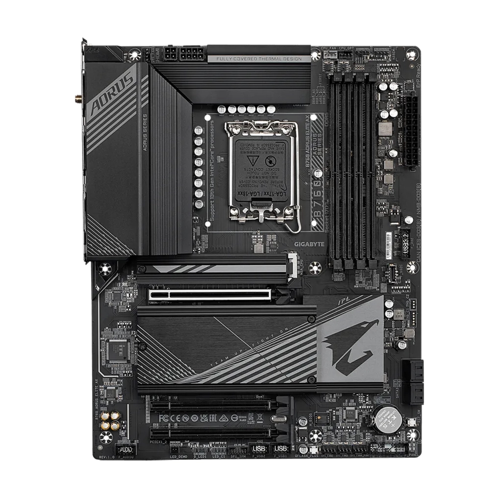 Материнська плата GIGABYTE B760 AORUS ELITE AX