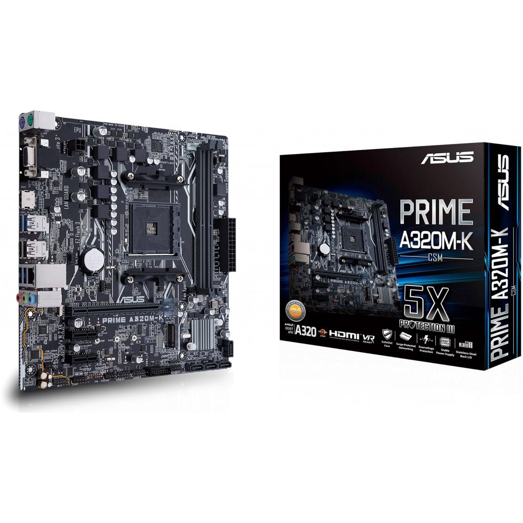 Материнська плата ASUS PRIME A320M-K/CSM