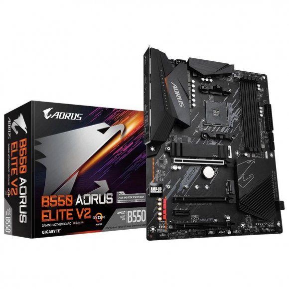 Материнська плата GIGABYTE B550 AORUS ELITE V2