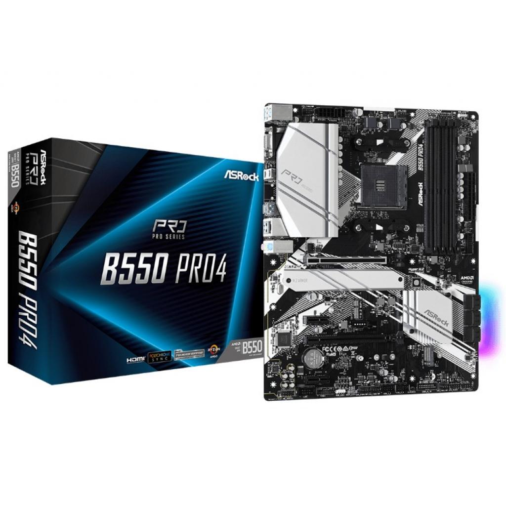 Материнська плата ASRock B550 PRO4