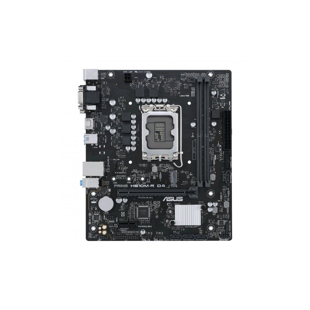 Материнська плата ASUS PRIME H610M-R D4-SI