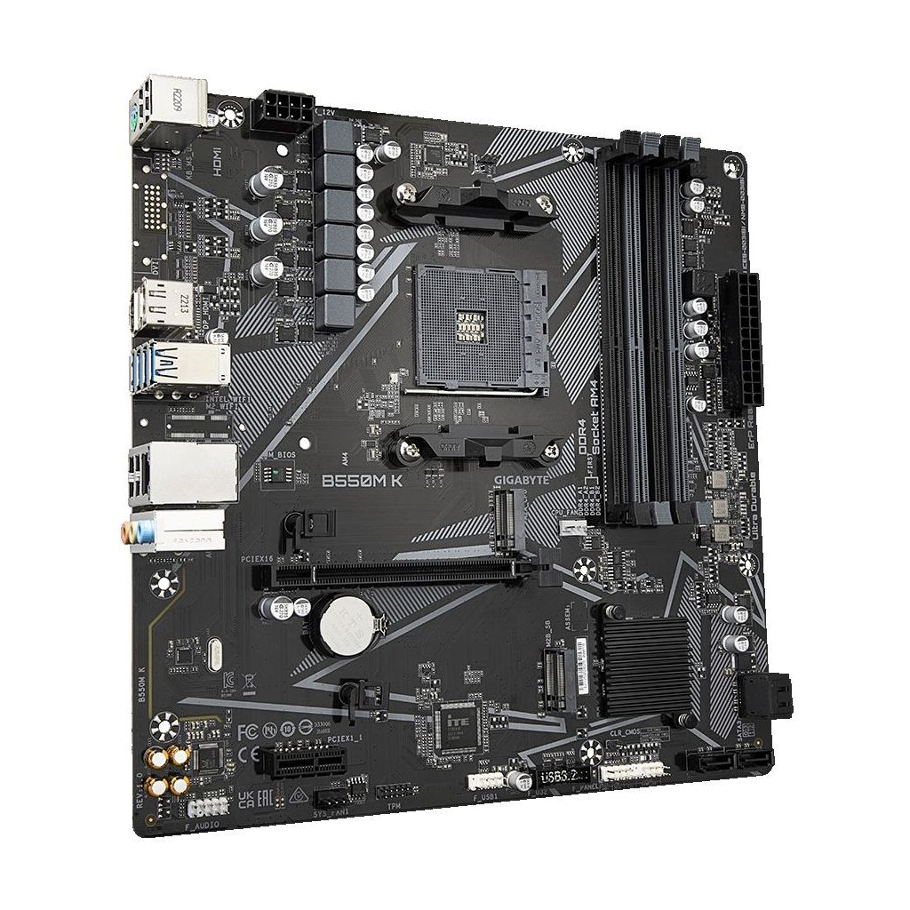 Материнська плата GIGABYTE B550M K