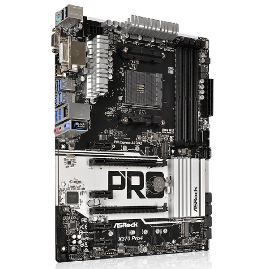 Материнська плата ASRock X370 PRO4