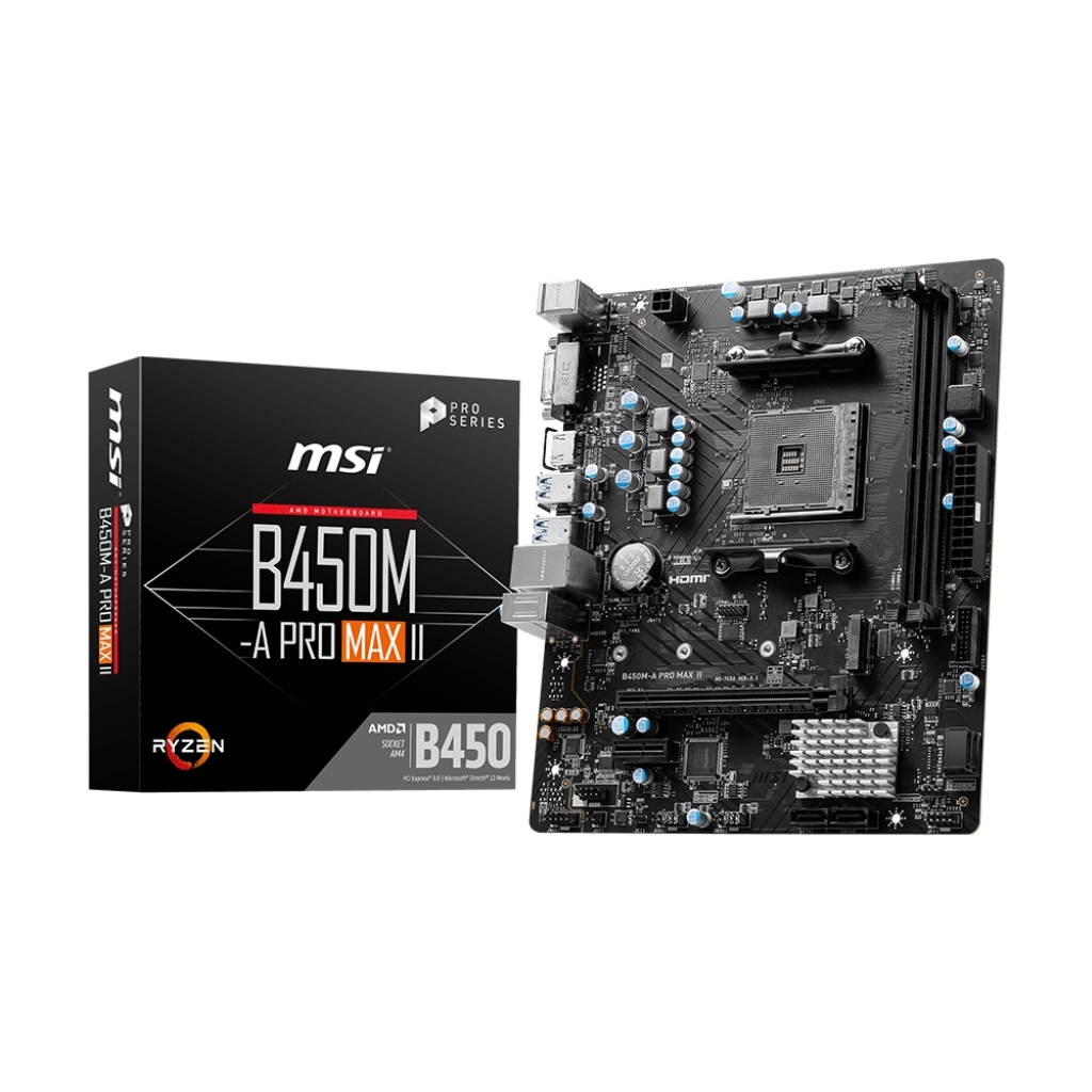 Материнська плата MSI B450M-A PRO MAX II