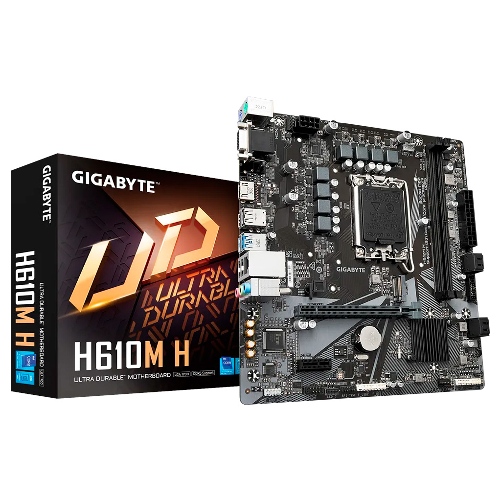 Материнська плата GIGABYTE H610M H