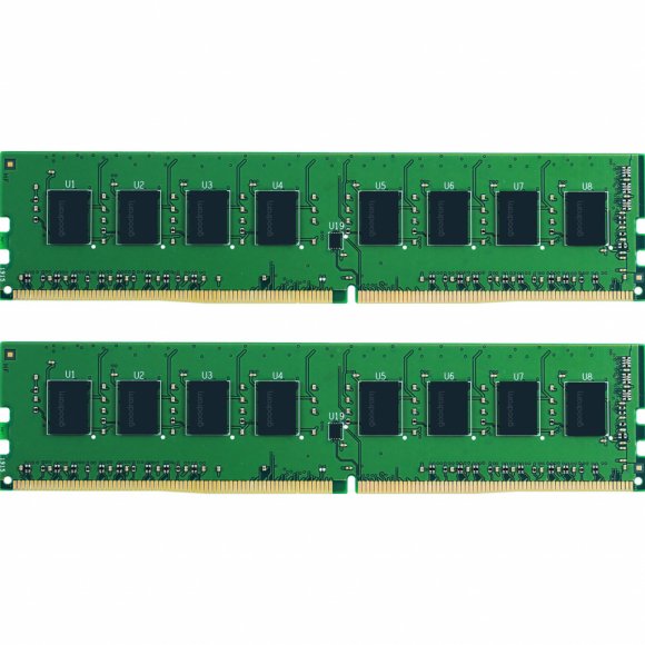 Модуль пам'яті для комп'ютера DDR4 16GB (2x8GB) 2666 MHz Goodram (GR2666D464L19S/16GDC)