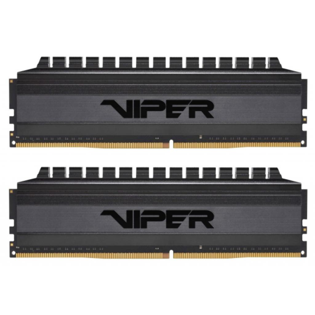 Модуль пам'яті для комп'ютера DDR4 16GB (2x8GB) 3000 MHz Viper Blackout Patriot (PVB416G300C6K)