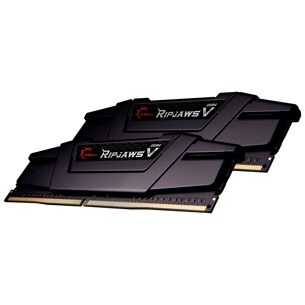 Модуль пам'яті для комп'ютера DDR4 16GB (2x8GB) 3600 MHz Ripjaws V G.Skill (F4-3600C16D-16GVKC)