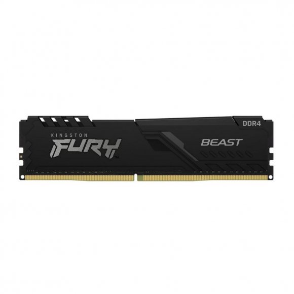 Модуль пам'яті для комп'ютера DDR4 16GB 3200 MHz Beast Black Kingston Fury (ex.HyperX) (KF432C16BB/16)