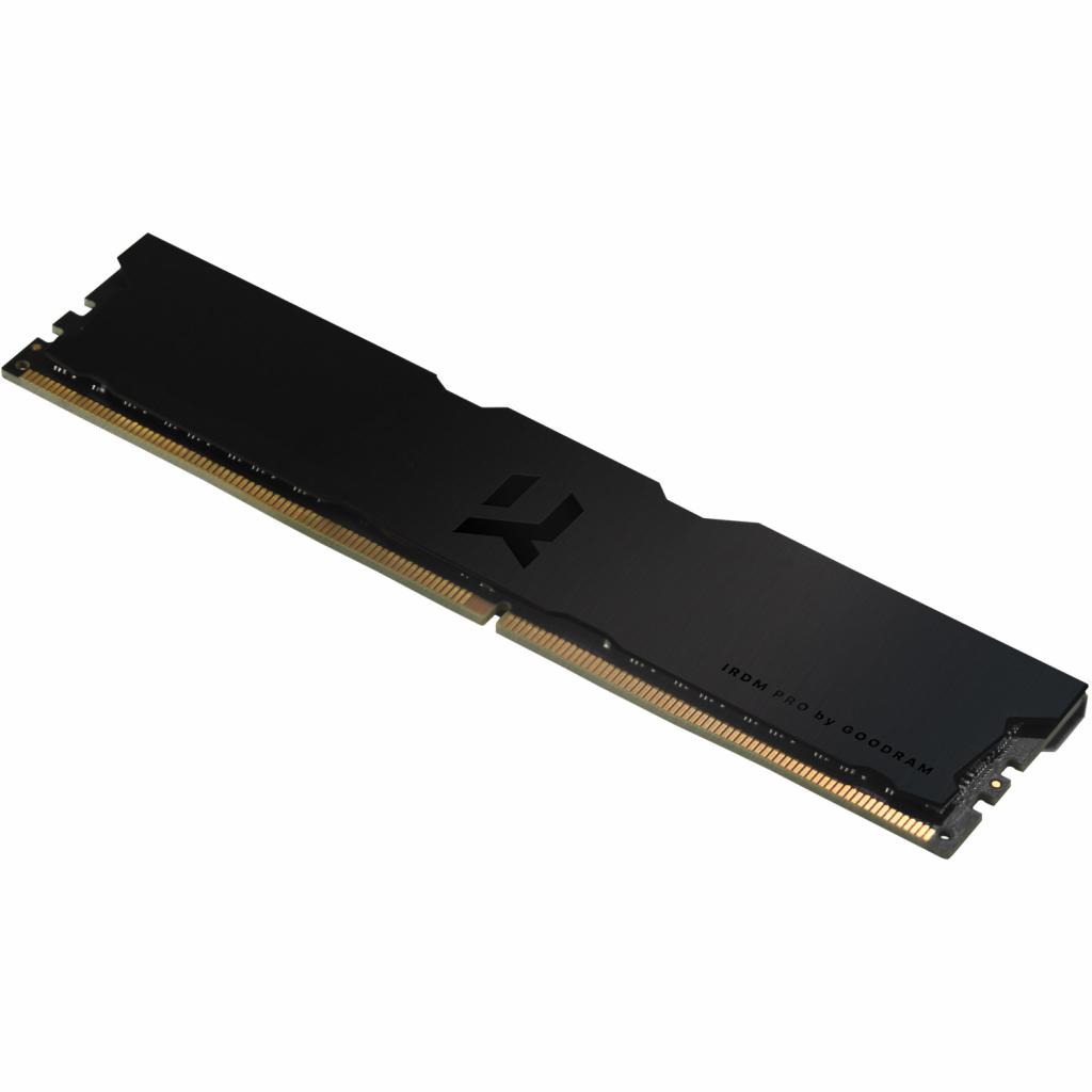 Модуль пам'яті для комп'ютера DDR4 32GB (2x16GB) 3600 MHz Iridium Pro Deep Black Goodram (IRP-K3600D4V64L18/32GDC)