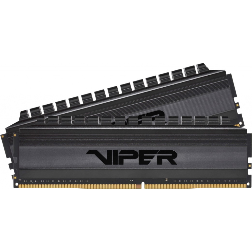 Модуль пам'яті для комп'ютера DDR4 64GB (2x32GB) 3200 MHz Viper 4 Blackout Patriot (PVB464G320C6K)