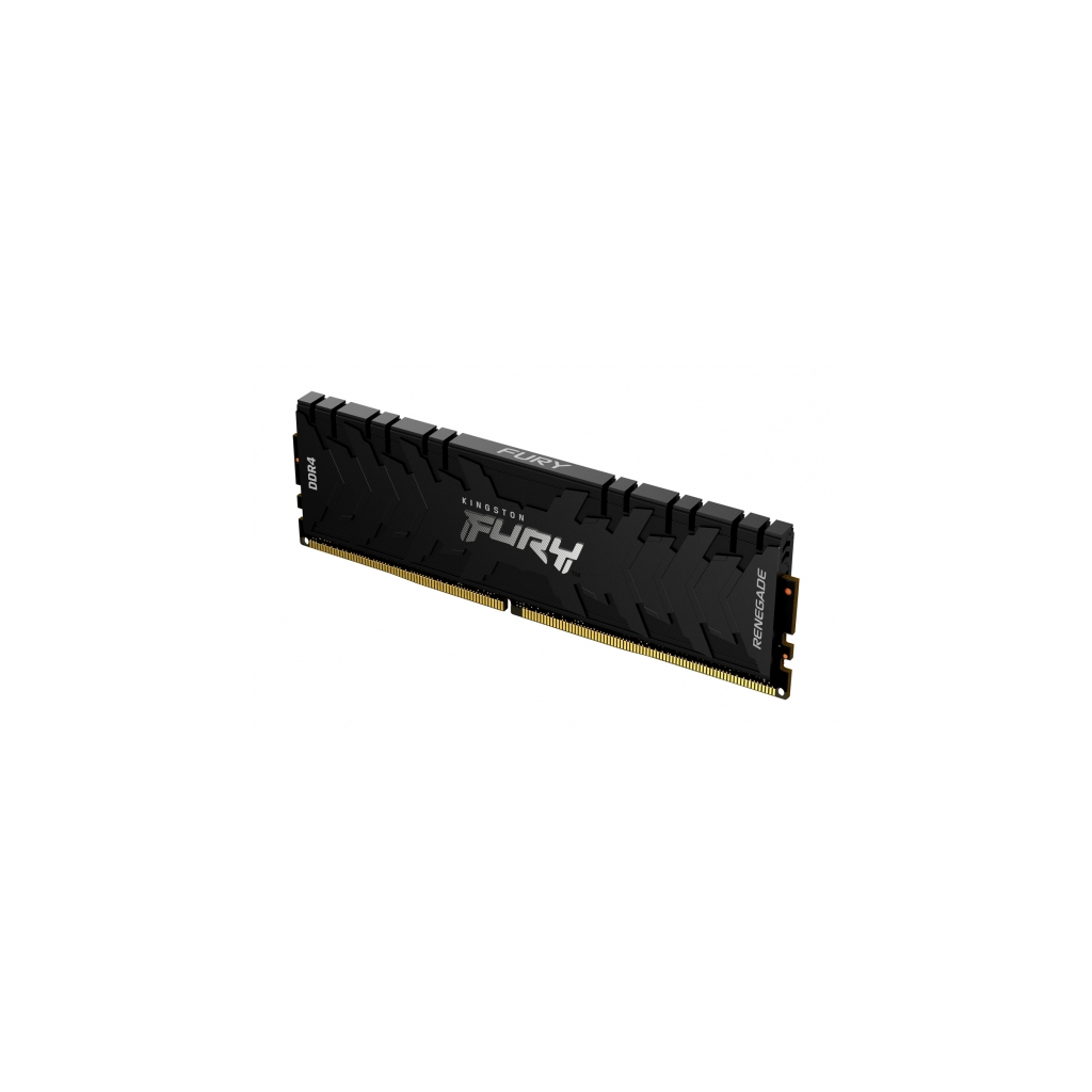 Модуль пам'яті для комп'ютера DDR4 8GB 3200 MHz RenegadeBlack Kingston Fury (ex.HyperX) (KF432C16RB/8)