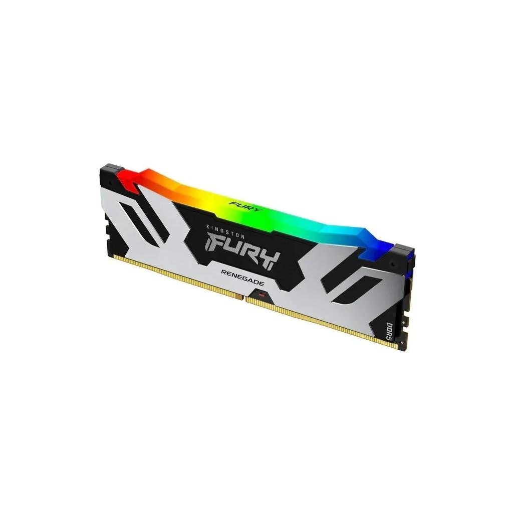 Модуль пам'яті для комп'ютера DDR5 16GB 6400 MHz Renegade RGB Kingston Fury (ex.HyperX) (KF564C32RSA-16)
