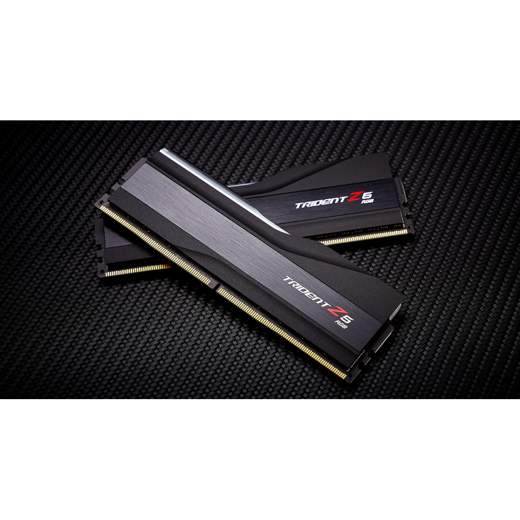 Модуль пам'яті для комп'ютера DDR5 32GB (2x16GB) 6000 MHz Trident Z5 RGB Black G.Skill (F5-6000J3636F16GX2-TZ5RK)