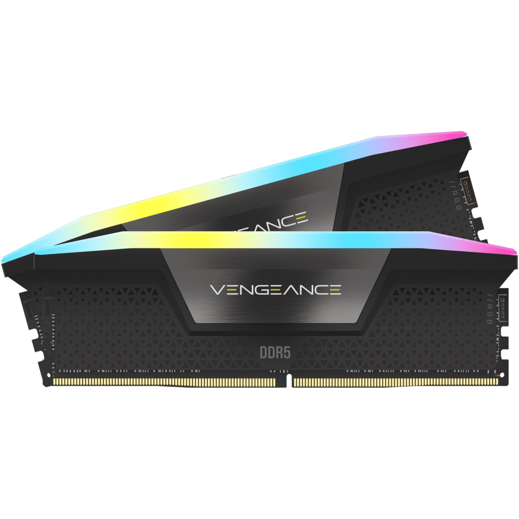 Модуль пам'яті для комп'ютера DDR5 32GB (2x16GB) 6000 MHz Vengeance RGB Corsair (CMH32GX5M2D6000Z36K)