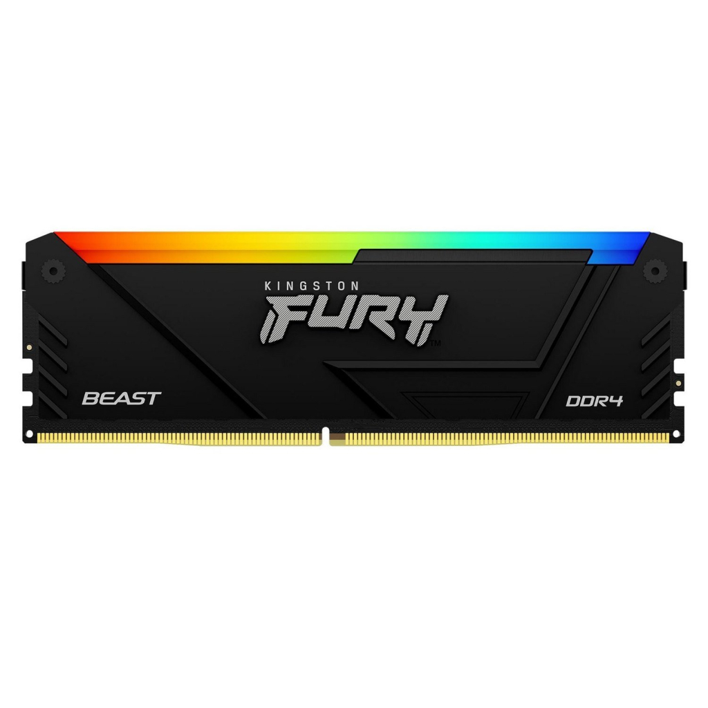 Модуль пам'яті для комп'ютера DDR5 32GB 6000 MHz Beast RGB Kingston Fury (ex.HyperX) (KF560C36BBEA-32)