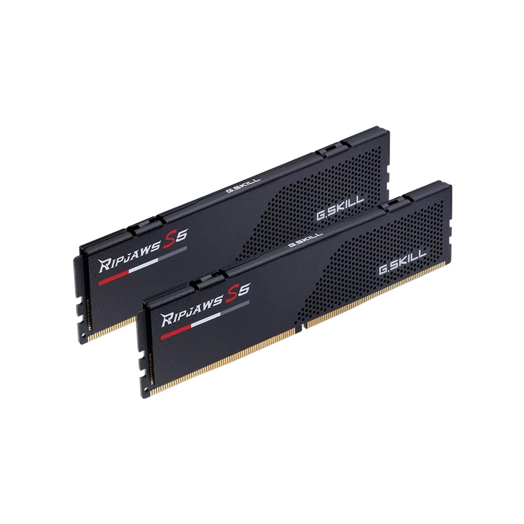 Модуль пам'яті для комп'ютера DDR5 48GB (2x24GB) 5600 MHz Ripjaws S5 Black G.Skill (F5-5600J4040D24GX2-RS5K)