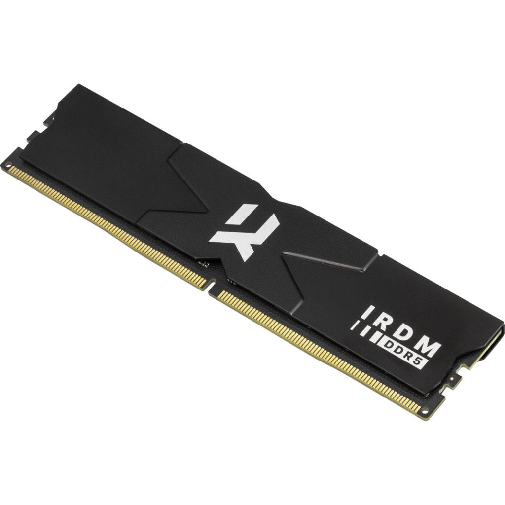 Модуль пам'яті для комп'ютера DDR5 64GB (2x32GB) 5600 MHz IRDM Black Goodram (IR-5600D564L30/64GDC)