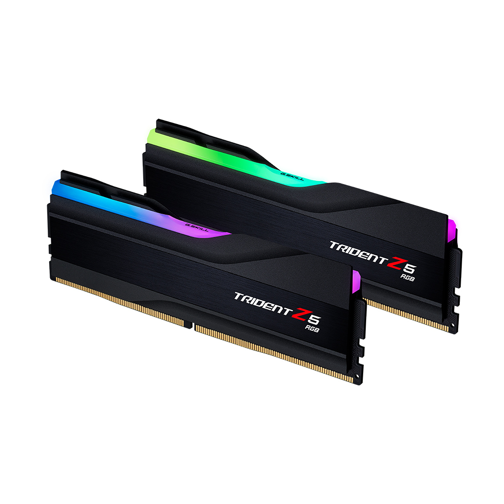 Модуль пам'яті для комп'ютера DDR5 64GB (2x32GB) 6400 MHz Trident Z5 RGB G.Skill (F5-6400J3239G32GX2-TZ5RK)