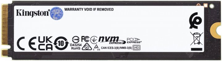 SSD накопичувач Kingston 2TB M.2 Fury Renegade NVMe 2280 (SFYRD/2000G)