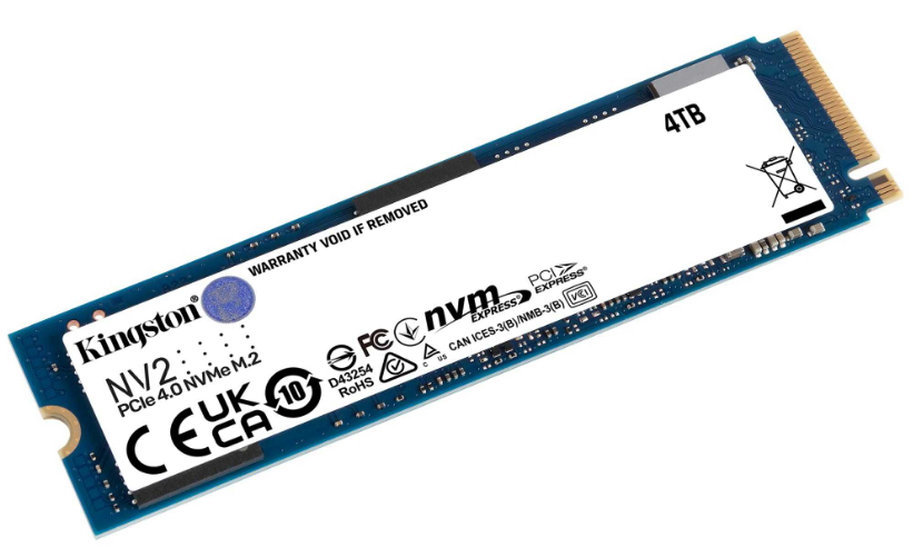 SSD накопичувач Kingston  M.2 4TB PCIe 4.0 NV2 