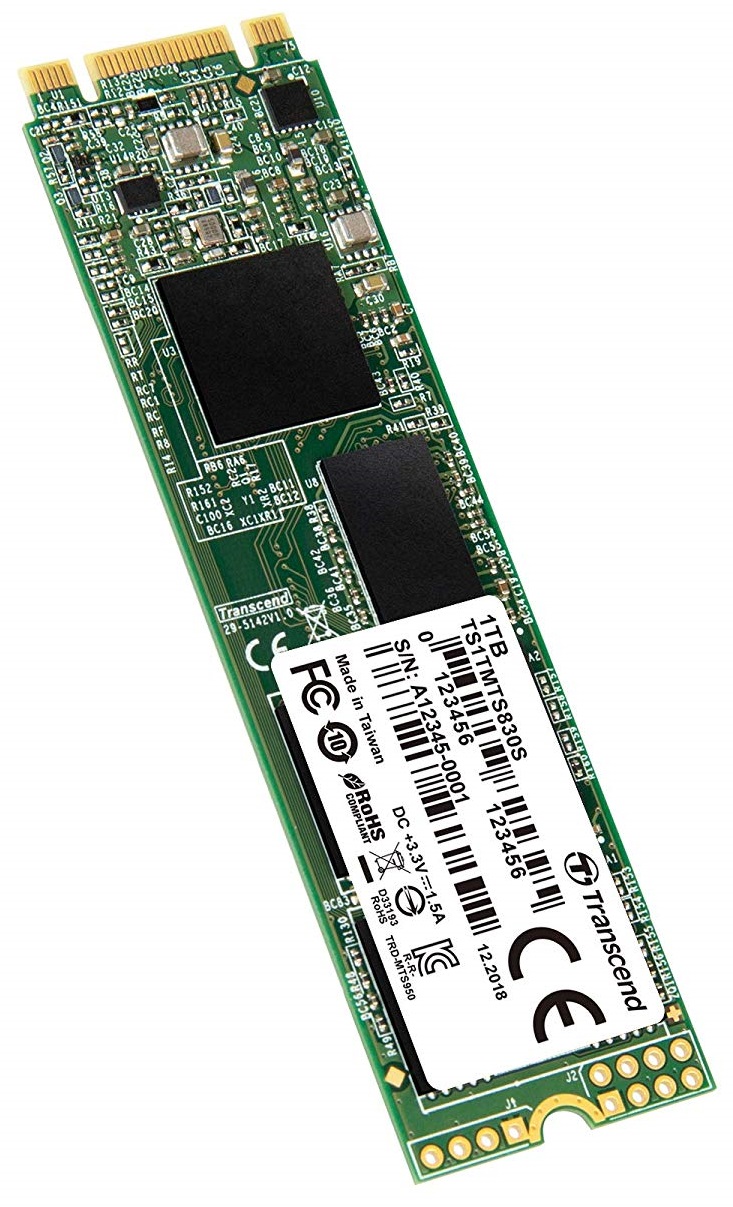 SSD накопичувач Transcend MTS830S 1TB 2280 SATAIII TLC (TS1TMTS830S)