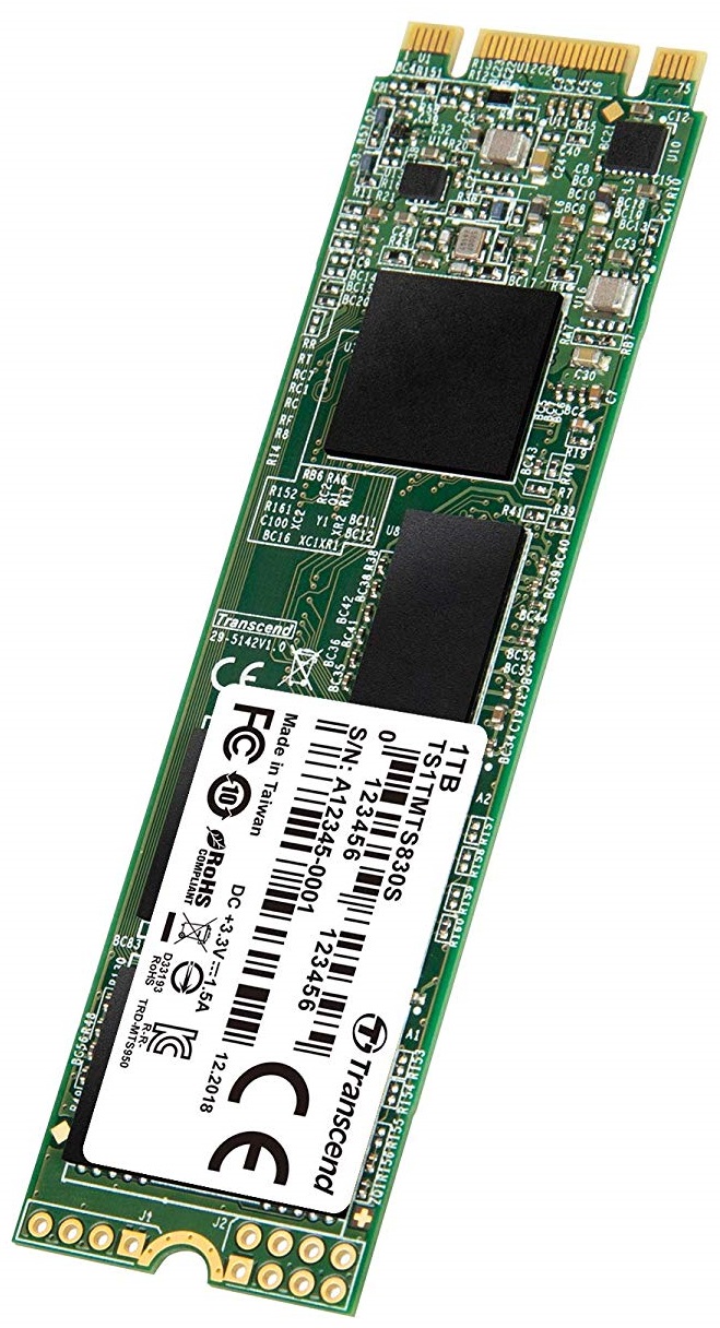 SSD накопичувач Transcend MTS830S 1TB 2280 SATAIII TLC (TS1TMTS830S)