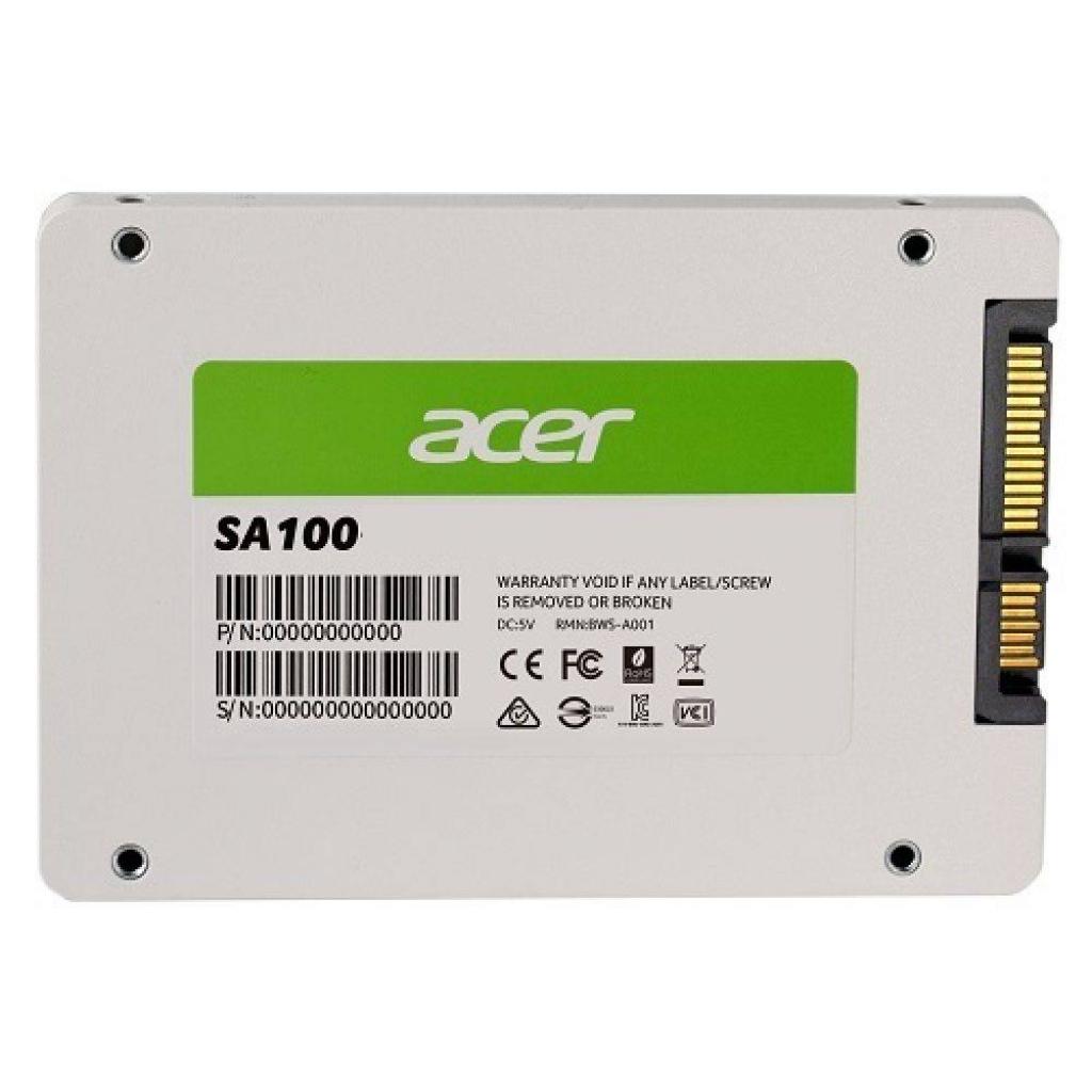 Накопичувач SSD 2.5" 480GB SA100 Acer (BL.9BWWA.103)