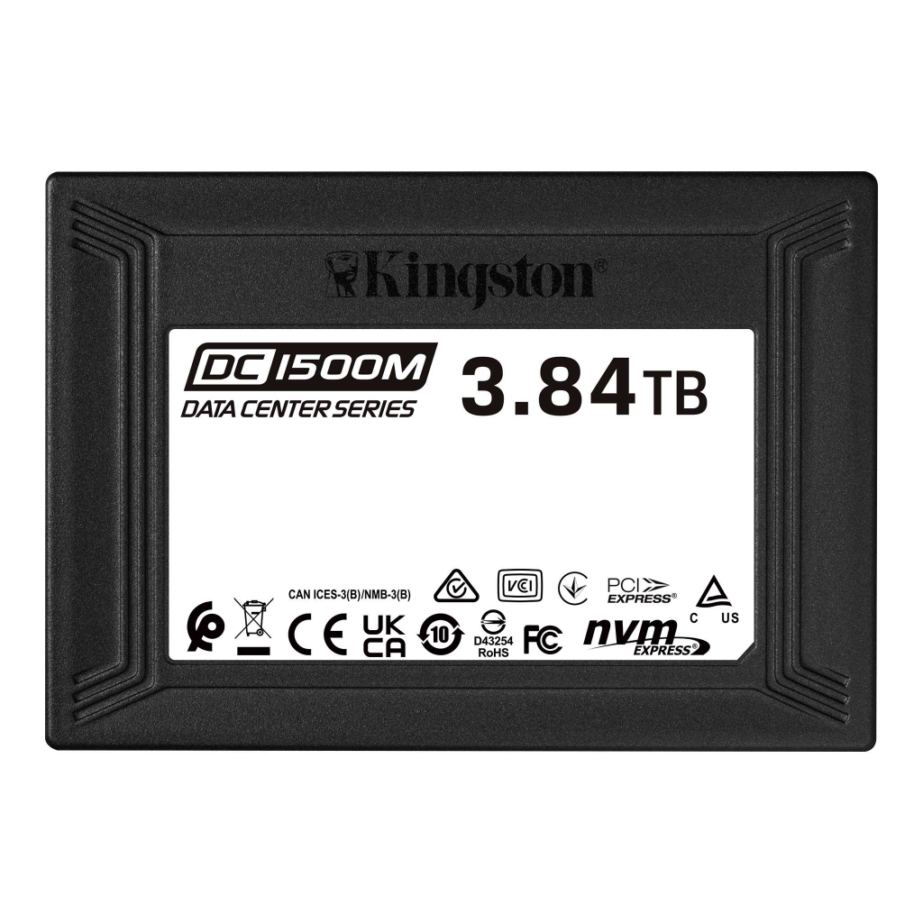 Накопичувач SSD U.2 2.5" 3.84TB Kingston (SEDC1500M/3840G)