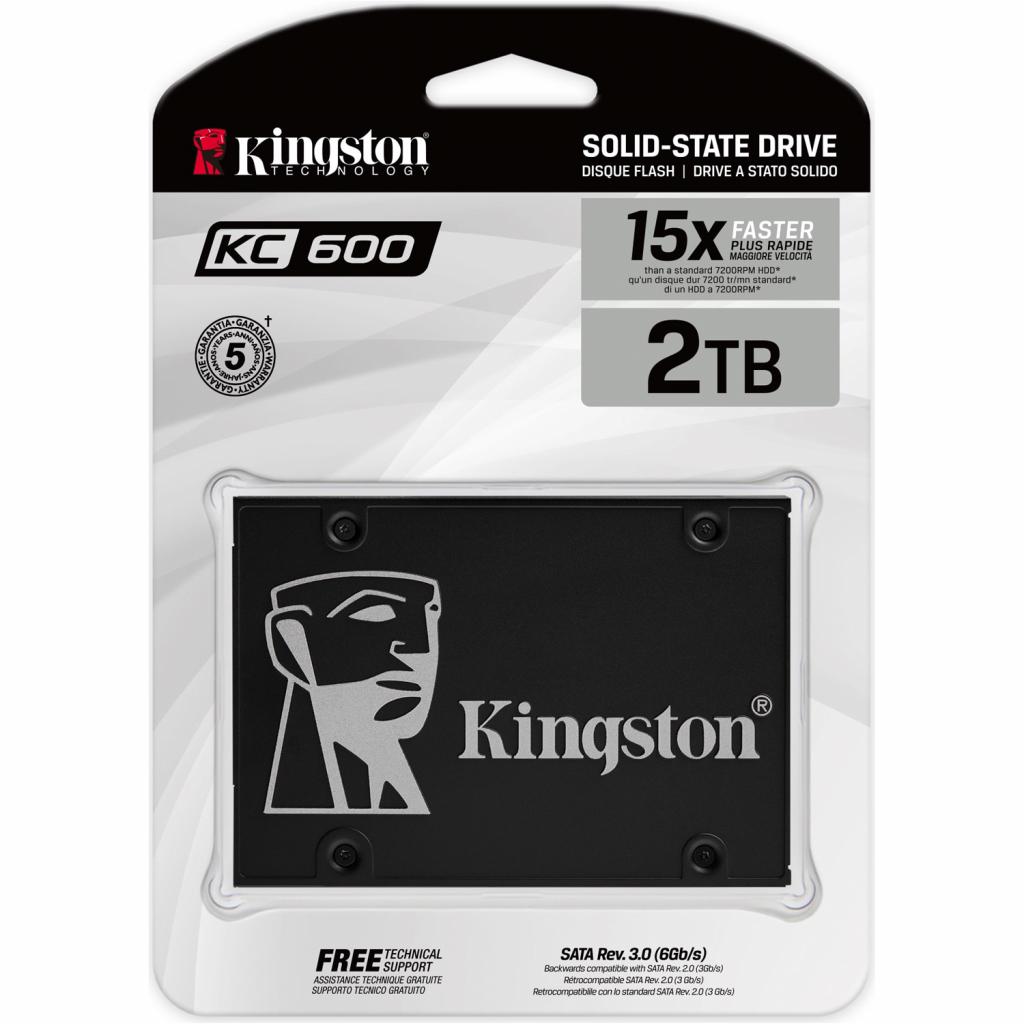 Накопичувач SSD 2.5" 2TB Kingston (SKC600B/2048G)