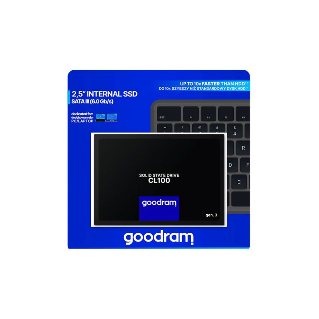 Накопичувач SSD 2.5" 960GB Goodram (SSDPR-CL100-960-G3)