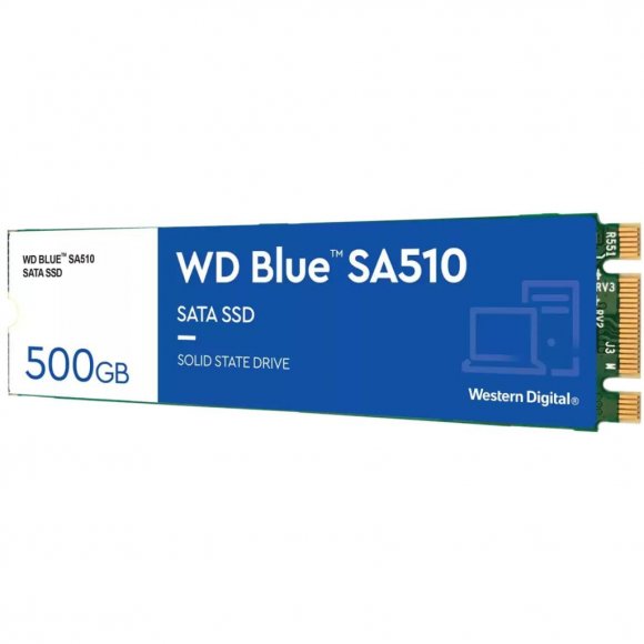 Накопичувач SSD M.2 2280 500GB SA510 WD (WDS500G3B0B)