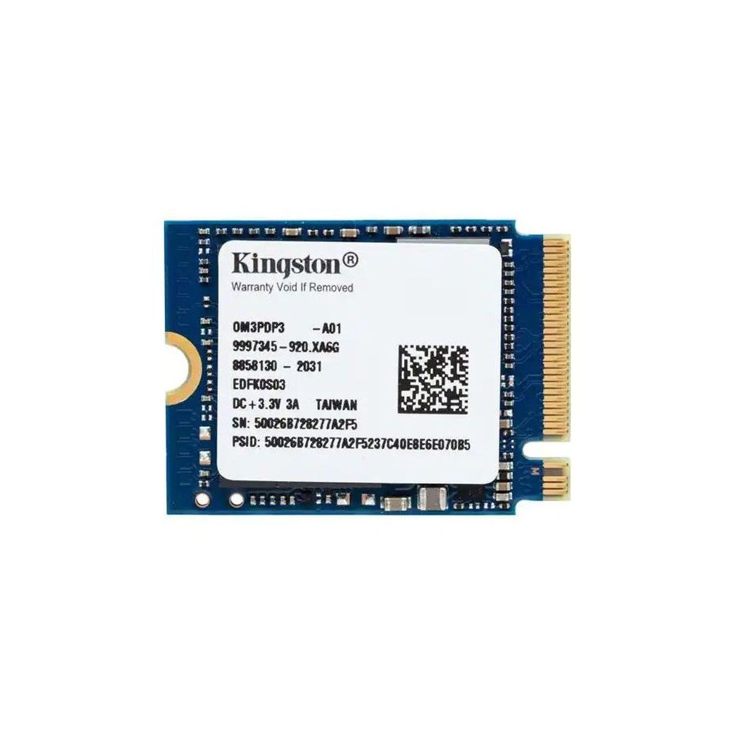 Накопичувач SSD M.2 2230 256GB Kingston (OM3PDP3256B-A01)