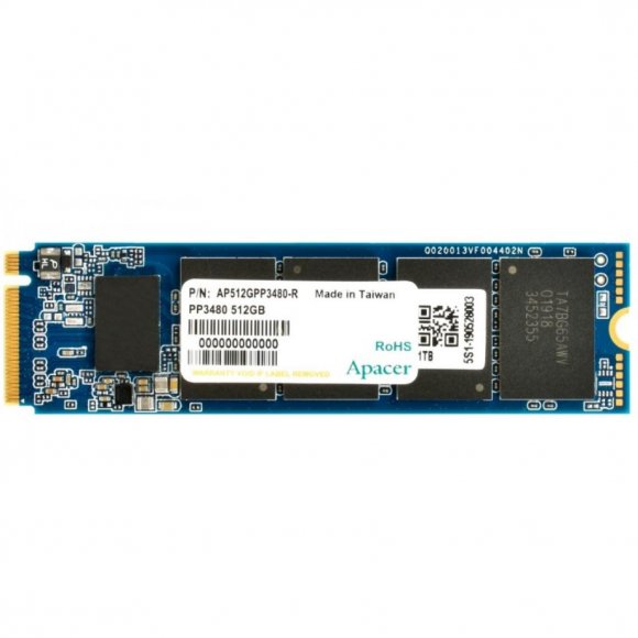 Накопичувач SSD M.2 2280 512GB Apacer (AP512GPP3480-R)